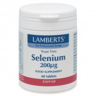 Lamberts - Selenium 200mcg, 60 tabs