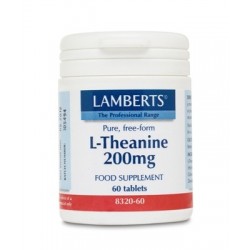 Lamberts - L-THEANINE 200MG, 60TABS
