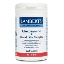 Lamberts - GLUCOSAMINE & CHONDROITIN COMPLEX - 60 TABLETS