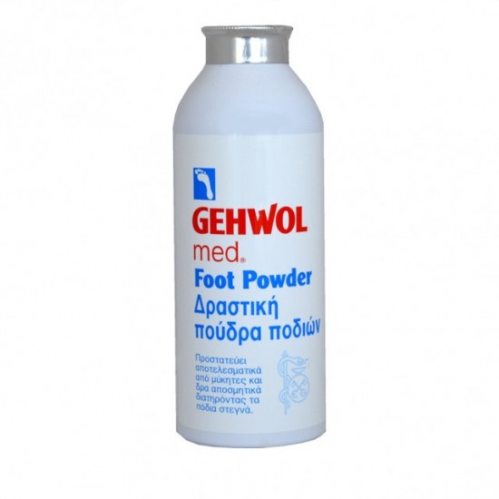 GEHWOL med Foot Powder, Αντιμυκητιασική πούδρα ποδιών, 100g GEHWOL med Foot Powder, Αντιμυκητιασική πούδρα ποδιών, 100g