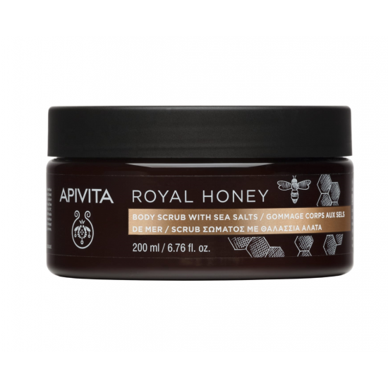 APIVITA - ROYAL HONEY Scrub Σώματος με Θαλάσσια Άλατα και Μέλι 250gr