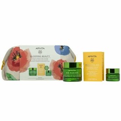 APIVITA BLOOMING BEAUTY BEE RADIANT GEL FACIAL SET WITH FACE CREAM