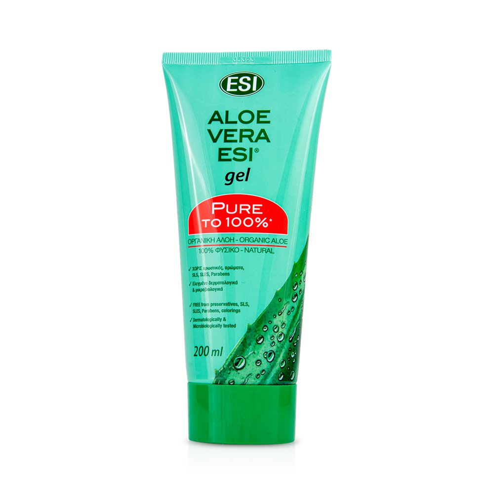 ESI Pure to 99.9% Aloe Vera Gel Hypoalergenic 200ml