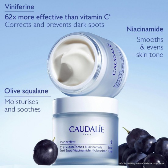 Caudalie Vinoperfect Dark Spot Niacinamide Moisturizer Ενυδατική Κρέμα Ημέρας Κατά των Κηλίδων με Νιασιναμίδη 50ml