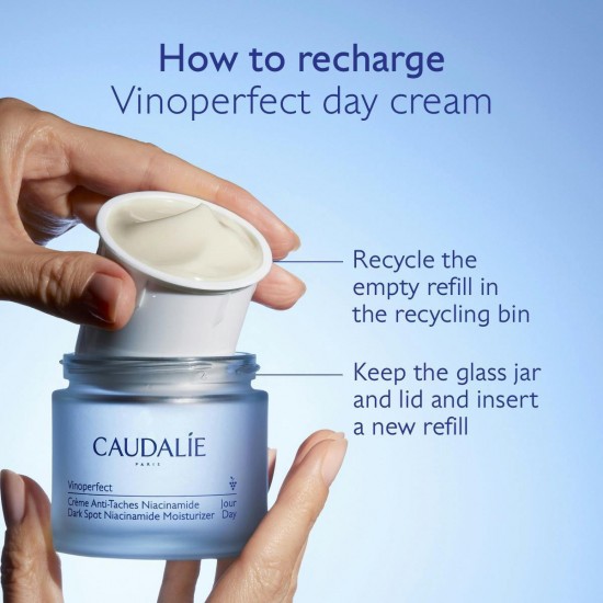 Caudalie Vinoperfect Dark Spot Niacinamide Moisturizer Ενυδατική Κρέμα Ημέρας Κατά των Κηλίδων με Νιασιναμίδη 50ml