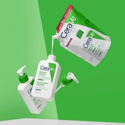 CeraVe Hydrating Cleanser Refill Κρέμα Καθαρισμού Προσώπου-σώματος για κανονικό προς ξηρό δέρμα 473ml