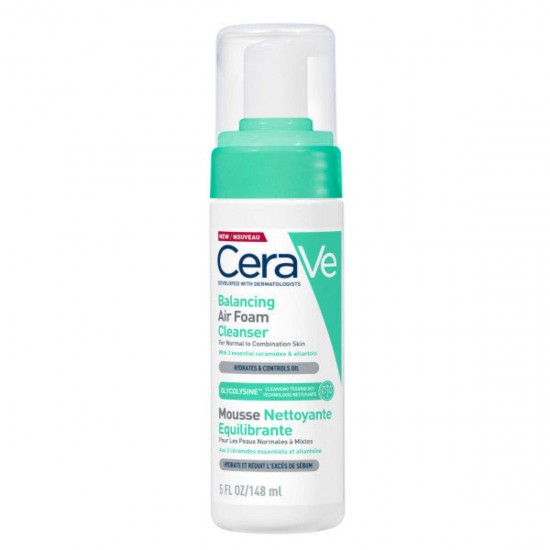 CeraVe Balancing Air Foam Cleanser Αφρός Καθαρισμού Προσώπου για κανονικές έως μικτές επιδερμίδες 148ml