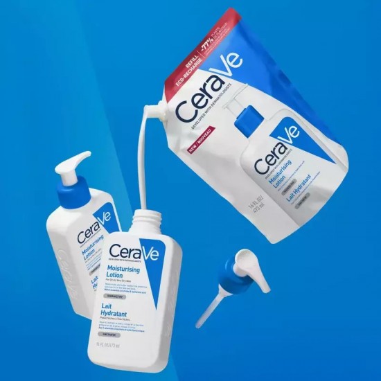 CeraVe Moisturising Lotion Refill Ενυδατική Σώματος για Ξηρές/Πολύ Ξηρές και Ευαίσθητες Επιδερμίδες 473ml