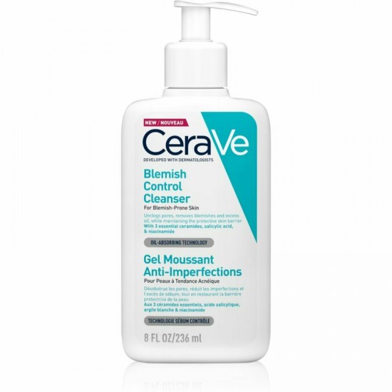 CERAVE GEL ΚΑΘΑΡΙΣΜΟΥ BLEMISH CONTROL 236ML