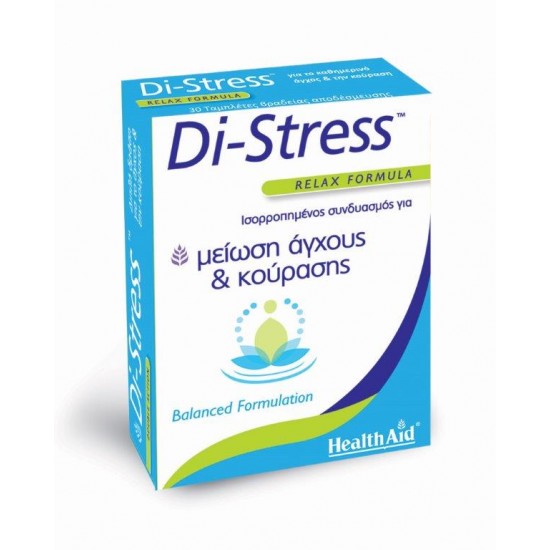 HEALTH AID - Di-Stress Relax Formula 30 tabs HEALTH AID - Di-Stress Relax Formula 30 tabs