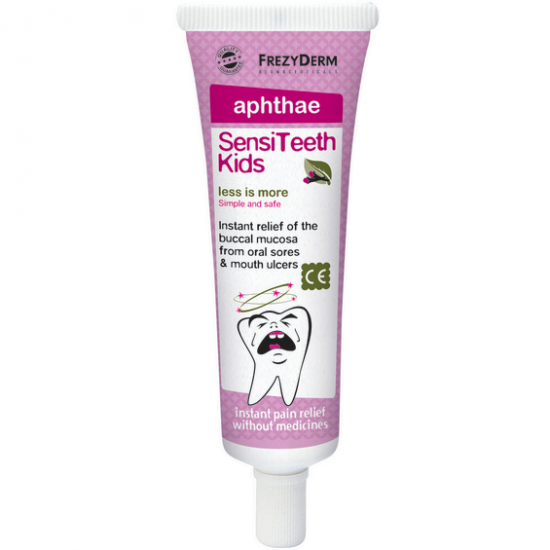 FREZYDERM SENSITEETH Aphthae Gel - Καταπραϋντικό, επουλωτικό gel για άφθες και στοματικά έλκη 25ml FREZYDERM SENSITEETH Aphthae Gel - Καταπραϋντικό, επουλωτικό gel για άφθες και στοματικά έλκη 25ml