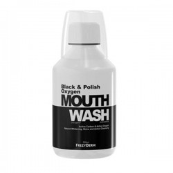 Frezyderm Black & Polish Oxygen Στοματικό Διάλυμα για Λεύκανση, Ουλίτιδα, κατά της Περιοδοντίτιδας και της Πλάκας 250ml