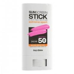 Frezyderm Extreme Sport Magenta Αδιάβροχο Αντηλιακό Stick Προσώπου και Σώματος SPF50 με Χρώμα Magenta 20ml