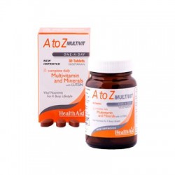 HEALTH AID - A to Z Multivit, 30 tablets