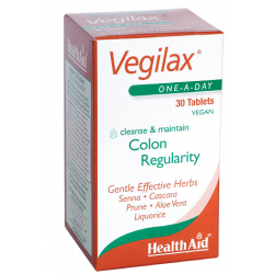 HEALTH AID - Vegilax, 30 Tablets