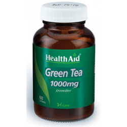 HEALTH AID - Green Tea 1000mg, 60 Tablets