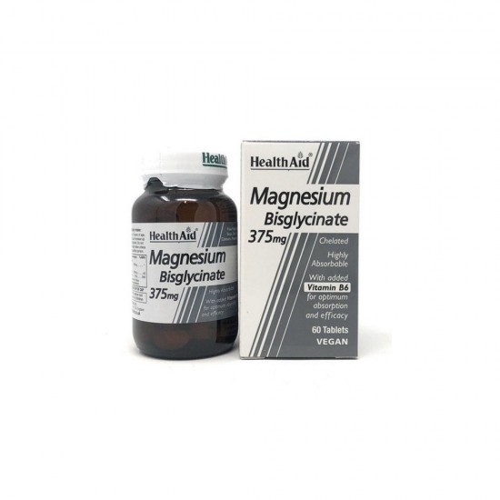 HEALTH AID MAGNESIUM BISQLYCINATE 60TABS HEALTH AID MAGNESIUM BISQLYCINATE 60TABS