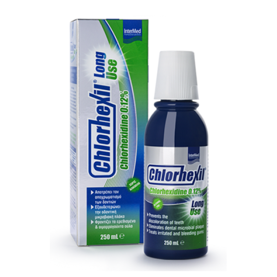 INTERMED Chlorhexil 0.12% Mouthwash – Long Use 250ml