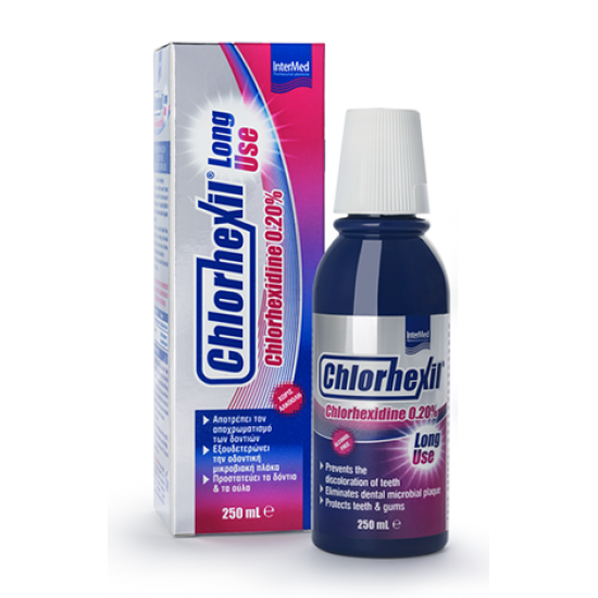 INTERMED Chlorhexil 0.20% Mouthwash - Long Use 250ml INTERMED Chlorhexil 0.20% Mouthwash - Long Use 250ml