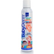 INTERMED ΑΔΙΑΒΡΟΧΟ ΠΑΙΔΙΚΟ ΑΝΤΗΛΙΑΚΟ SPRAY BABYDERM ΓΙΑ ΠΡΟΣΩΠΟ & ΣΩΜΑ SPF50 200ML