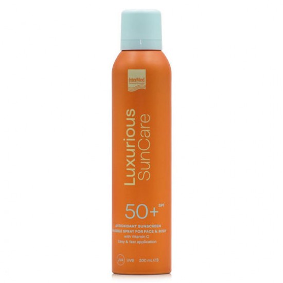 InterMed Luxurious Suncare Αντηλιακή Κρέμα για το Σώμα SPF50 σε Spray 200ml