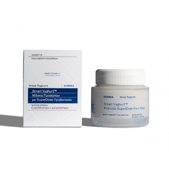 Korres Greek Yoghurt Μάσκα Ομορφιάς Προσώπου για Θρέψη 100ml