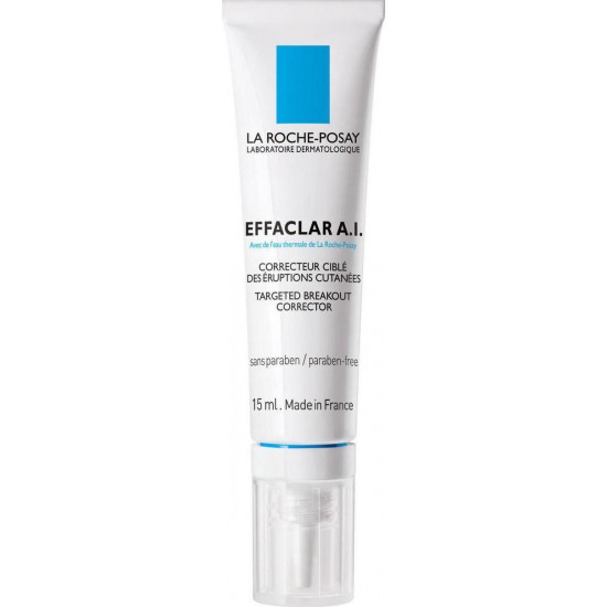 LA ROCHE POSAY - EFFACLAR A.I. Cream Στοχευμένη επανόρθωση των τοπικών ατελειών 15ml