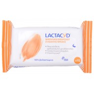 OMEGA PHARMA - Lactacyd Intimate Wipes Μαντηλάκια Καθαρισμού Ευαίσθητης Περιοχής 15τμχ.