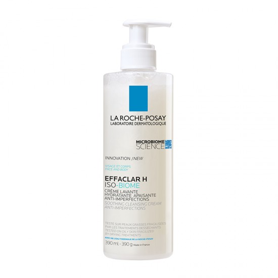 LA ROCHE POSAY EFFACLAR H ISO BIOME CREME LAVANTE 390ML