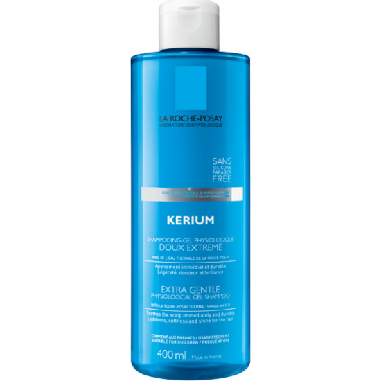 LA ROCHE POSAY - KERIUM Doux Extra Gentle Gel Shampoo Για συχνή χρήση Κανονικά μαλλιά 400ml