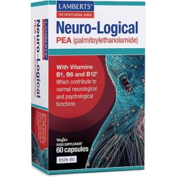 Lamberts Neuro-Logical Pea Ειδικό Συμπλήρωμα Διατροφής για τη φυσιολογική λειτουργία του νευρικού συστήματος 60 κάψουλες