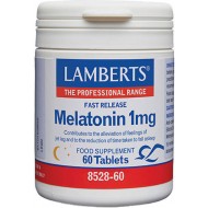 Lamberts Melatonin 1mg Συμπλήρωμα για τον Ύπνο 60 ταμπλέτες