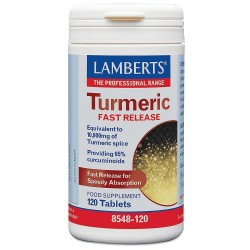 LAMBERTS TURMERIC FAST RELEASE 120TAB