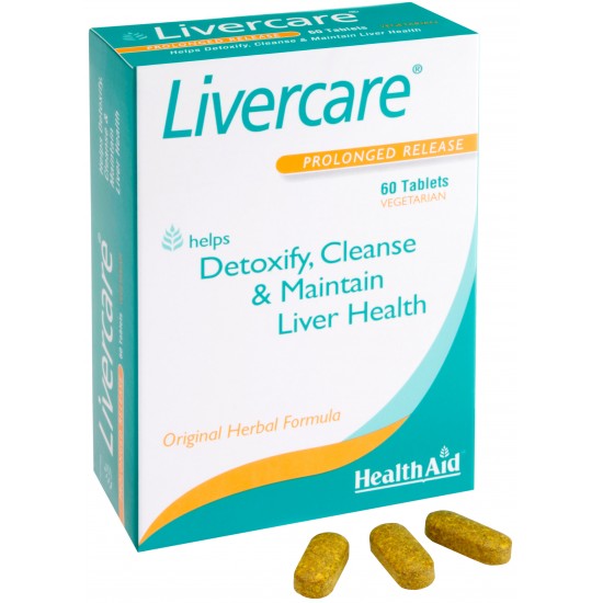 HEALTH AID - Livercare, 60 Tablets HEALTH AID - Livercare, 60 Tablets