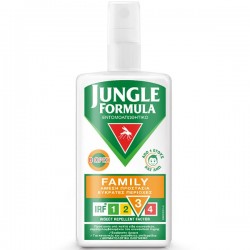 Omega Pharma Jungle Formula Family Άοσμη Εντομοαπωθητική Λοσιόν Spray με Ισχυρή Δράση Κατάλληλη για Παιδιά από 1 έτους και άνω 100ml