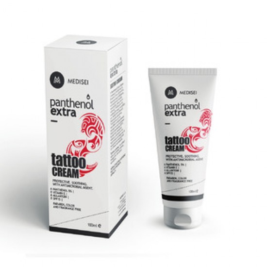 MEDISEI - Panthenol Extra Tattoo Cream Κρεμα για προστασία τατουάζ, 100ml MEDISEI - Panthenol Extra Tattoo Cream Κρεμα για προστασία τατουάζ, 100ml