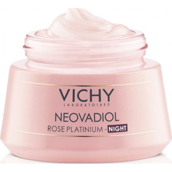 Vichy Neovadiol Rose Platinium Night Κρέμα Νύχτας από την Εμμηνόπαυση & Μετά, 50ml