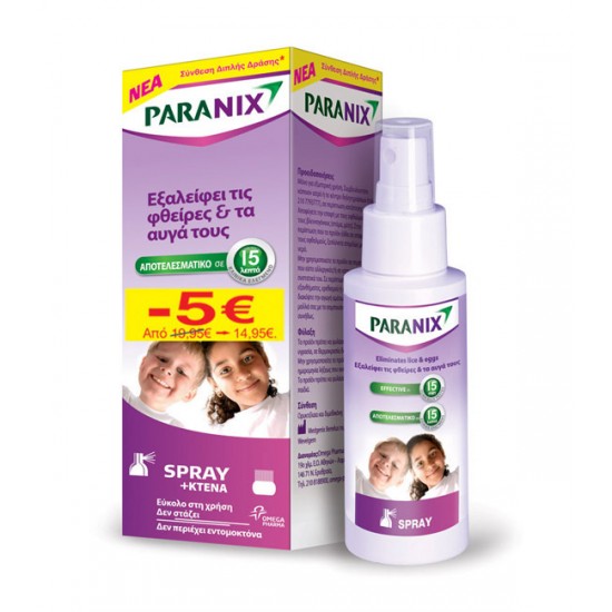 OMEGA PHARMA - Paranix spray 100ml