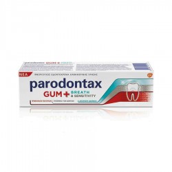 PARODONTAX GUM+ BREATH & SENSITIVITY ΟΔΟΝΤΟΚΡΕΜΑ ΓΙΑ ΕΥΑΙΣΘΗΤΑ  ΔΟΝΤΙΑ 75ML