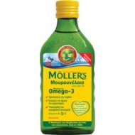 Moller's Μουρουνέλαιο Natural Παραδοσιακό Μουρουνέλαιο σε Υγρή Μορφή, 250ml