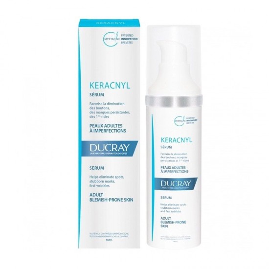 DUCRAY Keracnyl Serum Ορός Προσώπου για Καθημερινή Φροντίδα του Δέρματος με Ακμή 30ml DUCRAY Keracnyl Serum Ορός Προσώπου για Καθημερινή Φροντίδα του Δέρματος με Ακμή 30ml