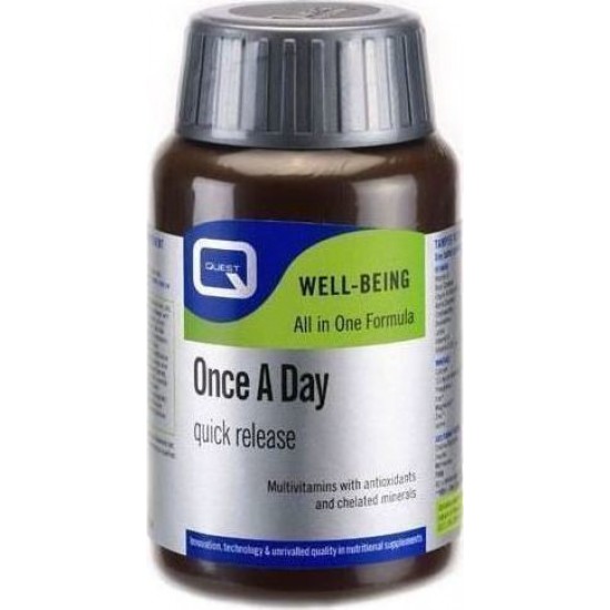 QUEST ONCE A DAY QUICK RELEASE ALL IN ONE 90 ΤΑΜΠΛΕΤΕΣ QUEST ONCE A DAY QUICK RELEASE ALL IN ONE 90 ΤΑΜΠΛΕΤΕΣ