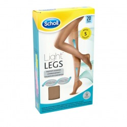 Dr.Scholl - Light Legs Καλσόν Διαβαθμισμένης συμπίεσης 20 Den Beige - Small