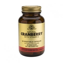 Solgar - Cranberry Extract with Vitamin C, 60 veg.caps