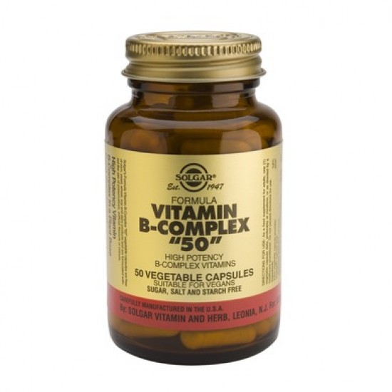 Solgar - Formula B-Complex 50, 50 veg. caps Solgar - Formula B-Complex 50, 50 veg. caps
