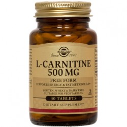 Solgar - L-Carnitine 500mg, 30 tabs