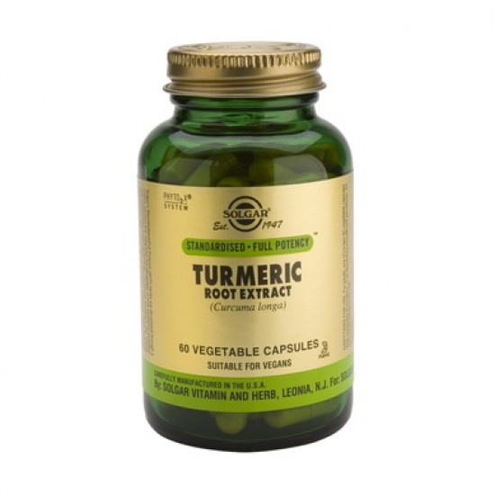 Solgar - Turmeric Root Extract, 60 veg.caps