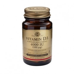 Solgar - Vitamin D3 4000 IU - 60 veg. caps