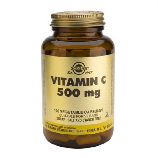 Solgar - Vitamin C, 100 veg.caps - 500MG