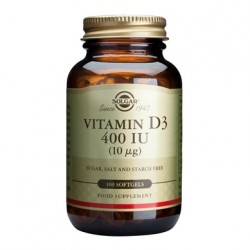 Solgar - Vitamin D3  400 IU-100 softgels